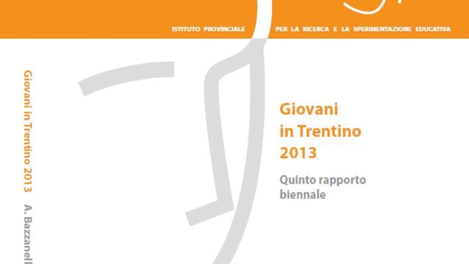 Giovani in Trentino 2013 - Volumi scientifici