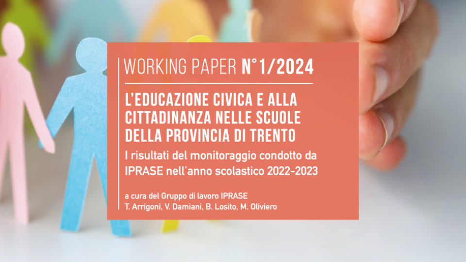 Educazione Civica e alla Cittadinanza nelle Scuole della Provincia di Trento - Working paper n.1/2024