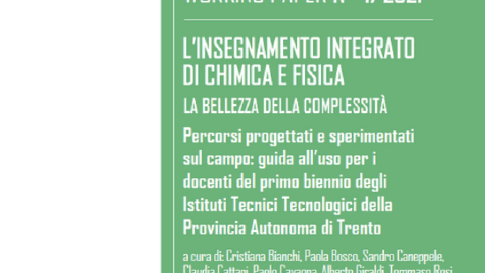 L'insegnamento integrato di chimica e fisica. La bellezza della complessità