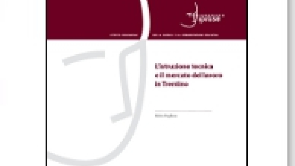 L’istruzione tecnica e il mercato del lavoro in Trentino - Volumi scientifici