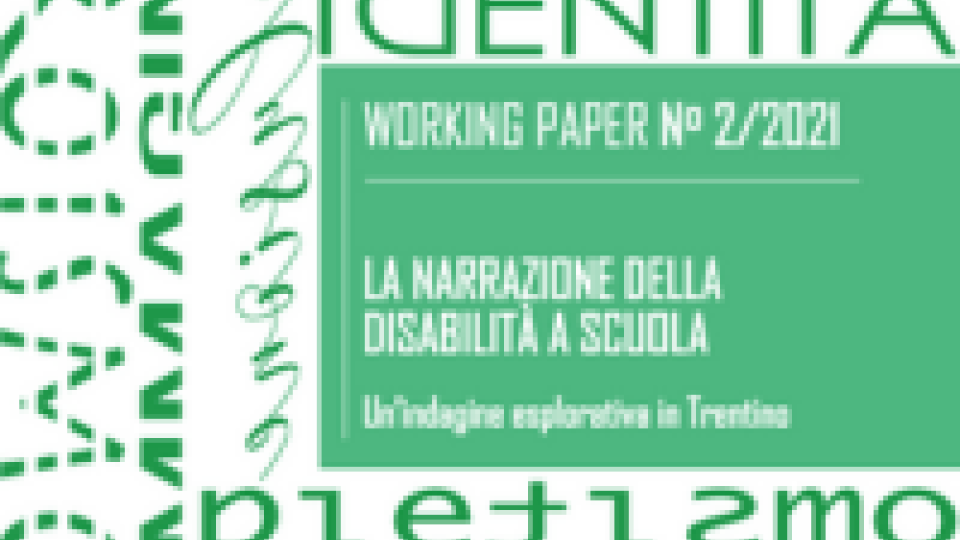 La narrazione della disabilità a scuola. Un'indagine esplorativa in Trentino