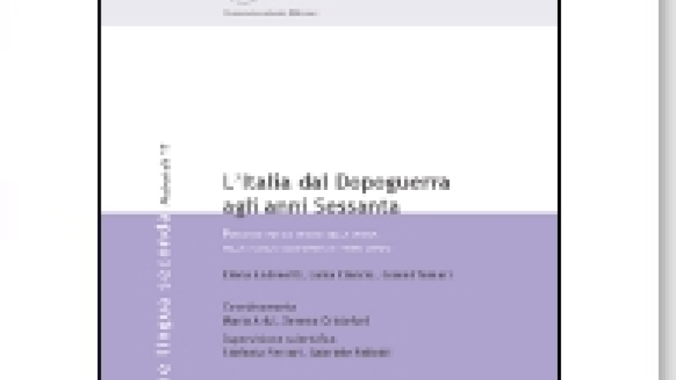 L’Italia dal Dopoguerra agli anni Sessanta. Percorso per lo studio della storia nella scuola secondaria di primo grado